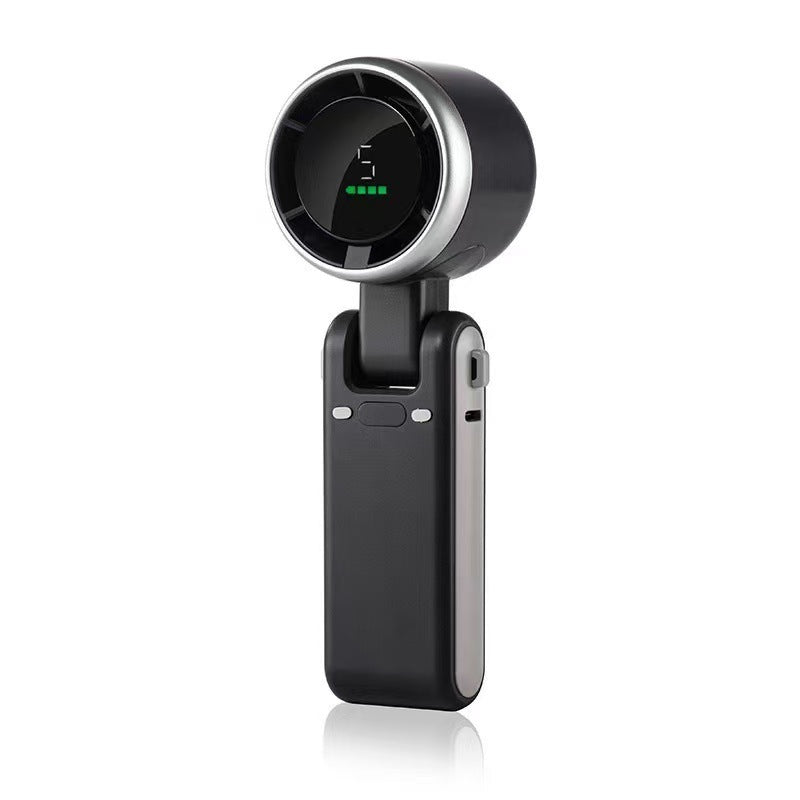 Stay Cool Anywhere – 10-Hour Rechargeable Turbo Fan for Travel, Work & Outdoor Comfort