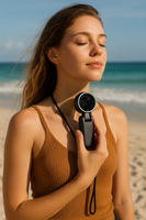 Stay Cool Anywhere – 10-Hour Rechargeable Turbo Fan for Travel, Work & Outdoor Comfort